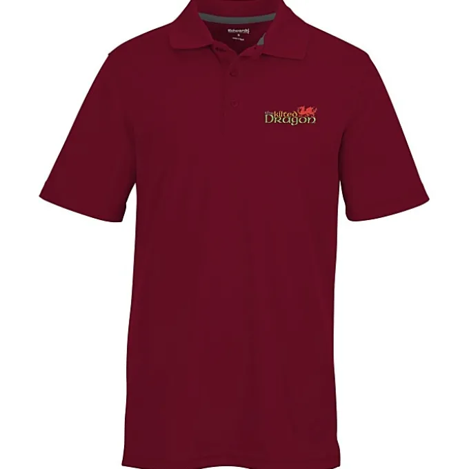 Dry-Mesh Hi-Performance Polo - Men's - Embroidered - 24 hr