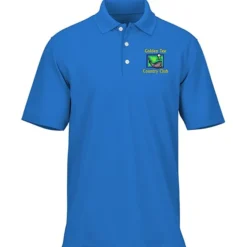 Dry Zone Stain Release Mini Grid Polo - Men's