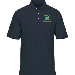 Dry Zone Stain Release Mini Grid Polo - Men's