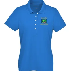 Dry Zone Stain Release Mini Grid Polo - Ladies'
