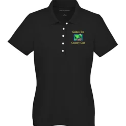 Dry Zone Stain Release Mini Grid Polo - Ladies'