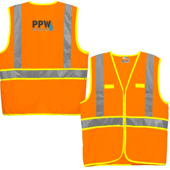 Dual-Color Reflective Safety Vest