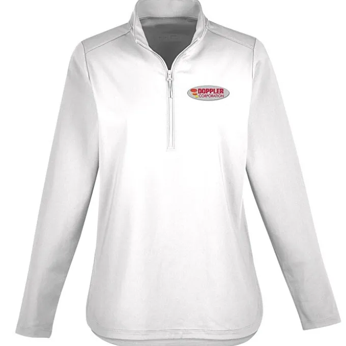 Dual-Knit 1/4-Zip Pullover - Ladies'