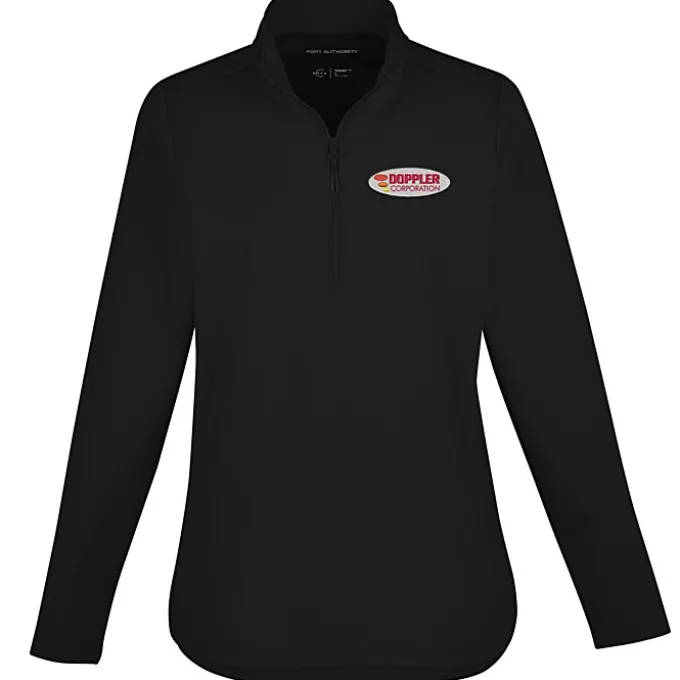 Dual-Knit 1/4-Zip Pullover - Ladies'