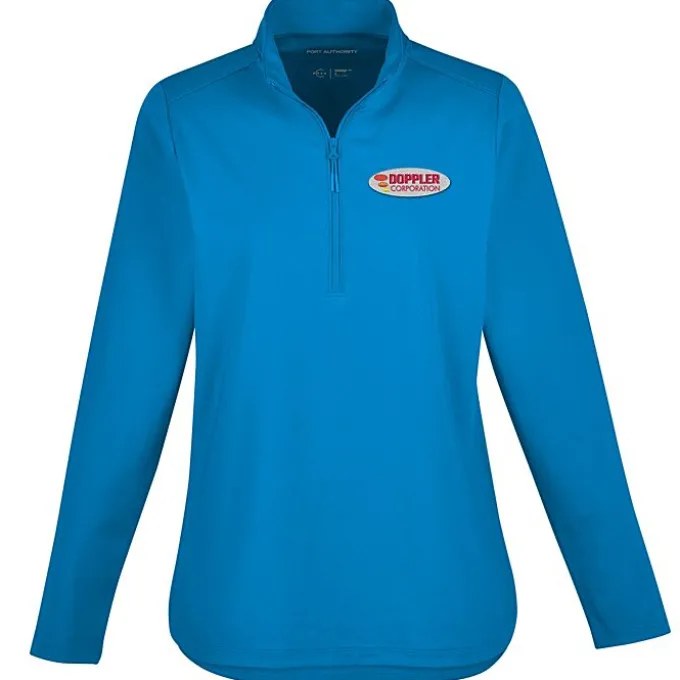 Dual-Knit 1/4-Zip Pullover - Ladies'