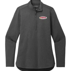 Dual-Knit 1/4-Zip Pullover - Ladies'