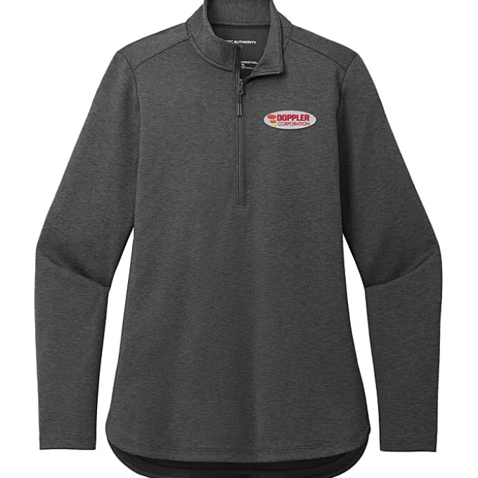 Dual-Knit 1/4-Zip Pullover - Ladies'