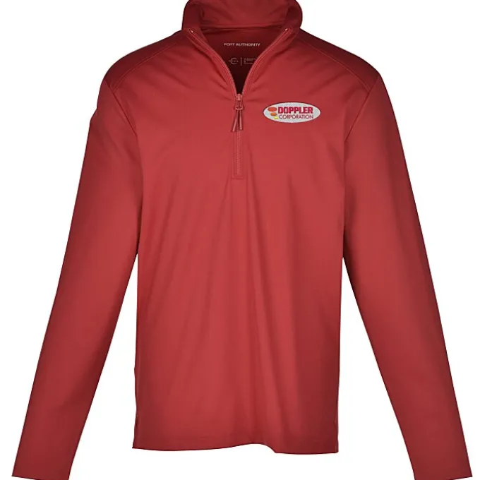 Dual-Knit 1/4-Zip Pullover - Men's