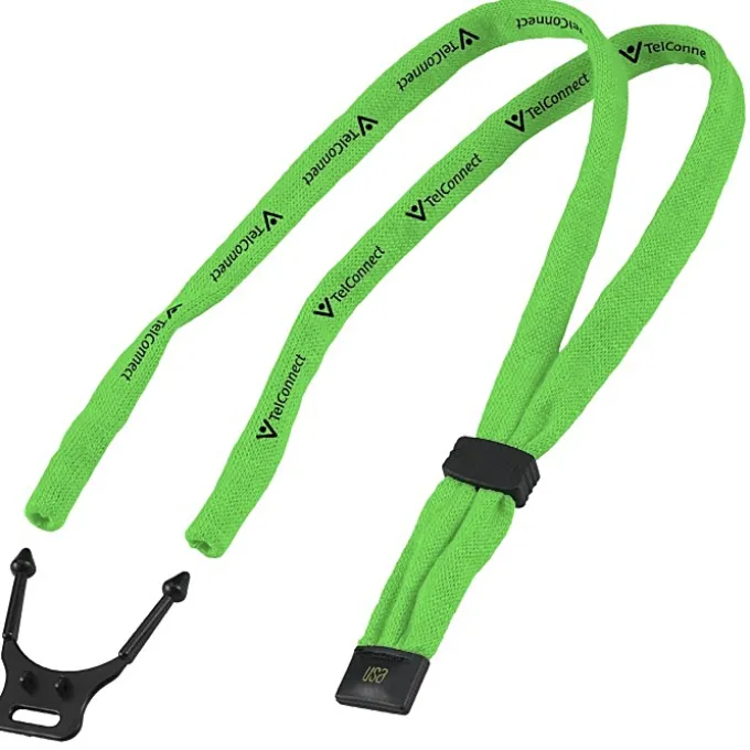 Dual-Use Cotton Lanyard/Eyewear Retainer - 1/2 inches