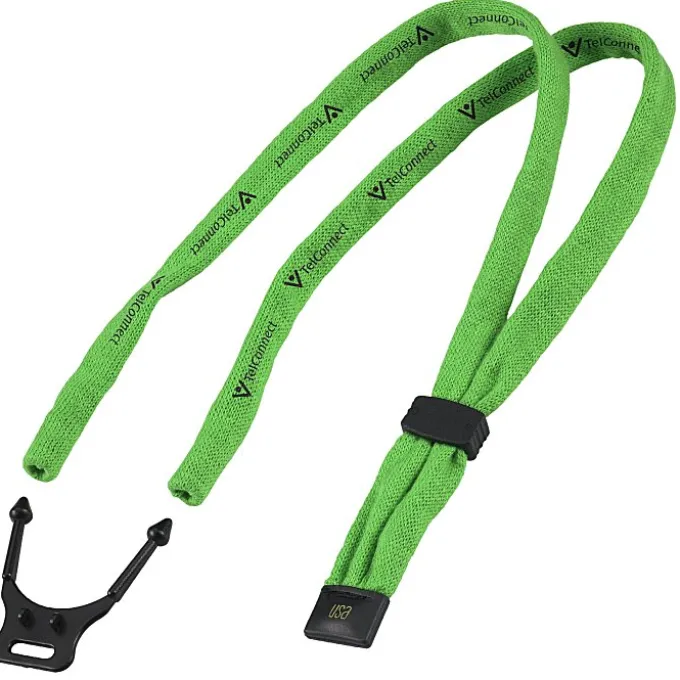 Dual-Use Cotton Lanyard/Eyewear Retainer - 1/2 inches