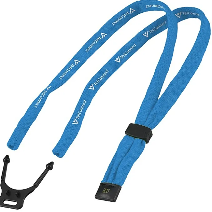 Dual-Use Cotton Lanyard/Eyewear Retainer - 1/2 inches