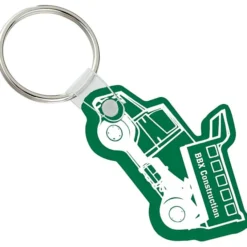 Dump Truck Soft Keychain - Opaque