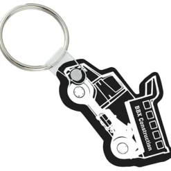 Dump Truck Soft Keychain - Opaque