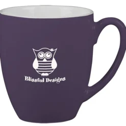 Duo-Tone Bistro Ceramic Mug - 16 oz - 24 hr