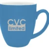 Duo-Tone Bistro Ceramic Mug - 16 oz - Deep Etch