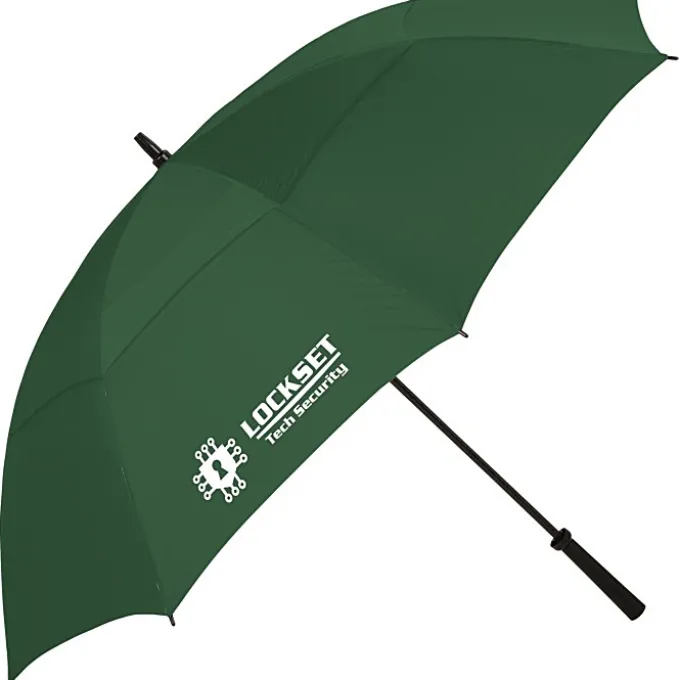 Eagle Vented Golf Umbrella - 62-inch Arc - 24 hr
