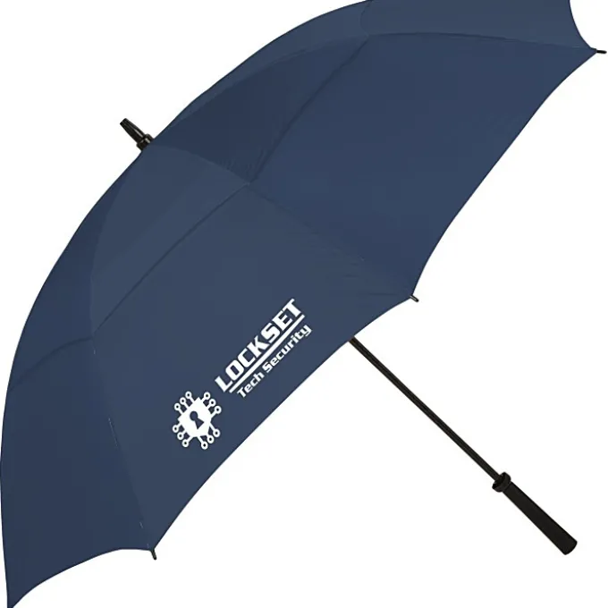 Eagle Vented Golf Umbrella - 62-inch Arc - 24 hr