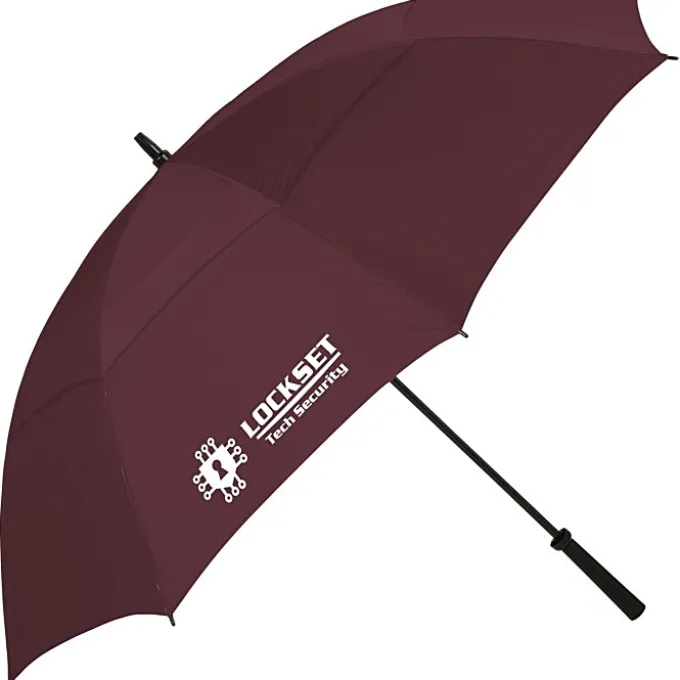 Eagle Vented Golf Umbrella - 62-inch Arc - 24 hr