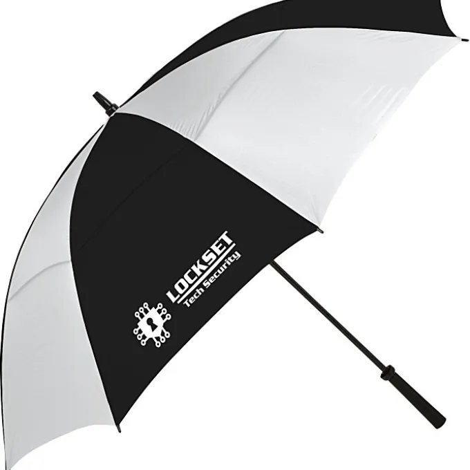 Eagle Vented Golf Umbrella - 62-inch Arc - 24 hr