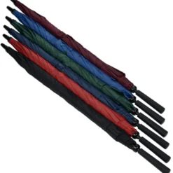 Eagle Vented Golf Umbrella - 62-inch Arc - 24 hr