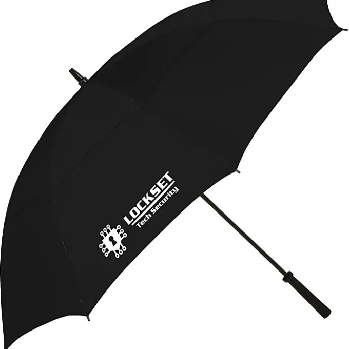 Eagle Vented Golf Umbrella - 62-inch Arc - 24 hr