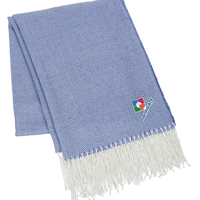 Eastport Herringbone Blanket
