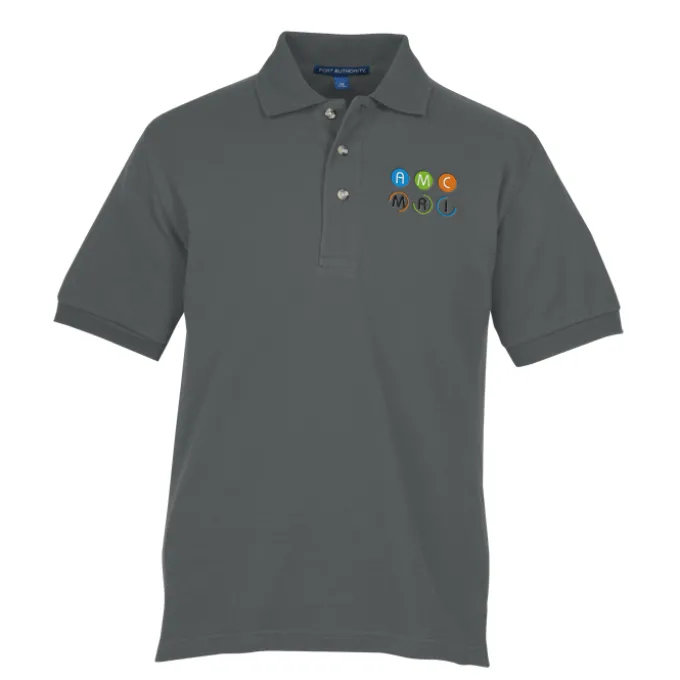 Easy Care Pique Knit Polo - Men's