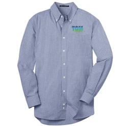 Easy Care Plaid Dress Shirt - Men's