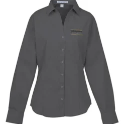 Easy Care Poplin Crosshatch Shirt - Ladies'
