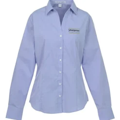 Easy Care Poplin Crosshatch Shirt - Ladies'