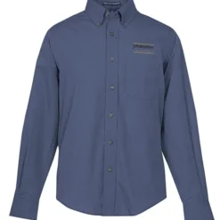 Easy Care Poplin Crosshatch Shirt - Men's