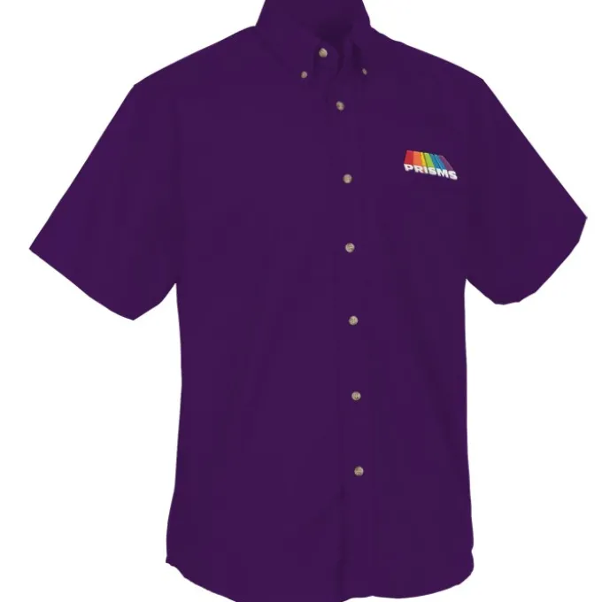 Easy Care Short Sleeve Poplin Shirt - Men's