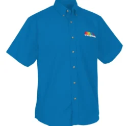 Easy Care Short Sleeve Poplin Shirt - Men's