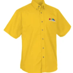 Easy Care Short Sleeve Poplin Shirt - Men's
