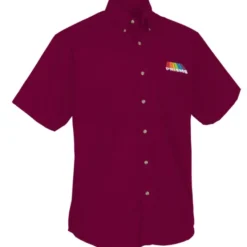 Easy Care Short Sleeve Poplin Shirt - Men's