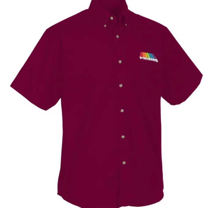 Easy Care Short Sleeve Poplin Shirt - Men's