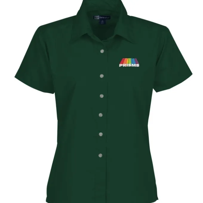 Easy Care Short Sleeve Poplin Shirt - Ladies'