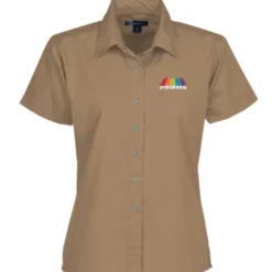 Easy Care Short Sleeve Poplin Shirt - Ladies'