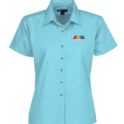 Easy Care Short Sleeve Poplin Shirt - Ladies'