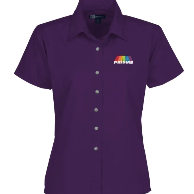 Easy Care Short Sleeve Poplin Shirt - Ladies'