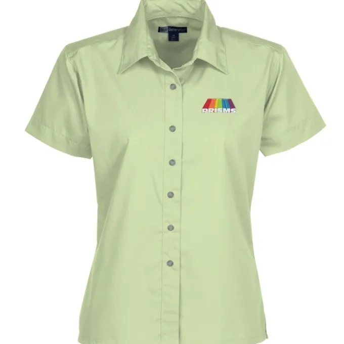 Easy Care Short Sleeve Poplin Shirt - Ladies'