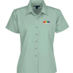 Easy Care Short Sleeve Poplin Shirt - Ladies'