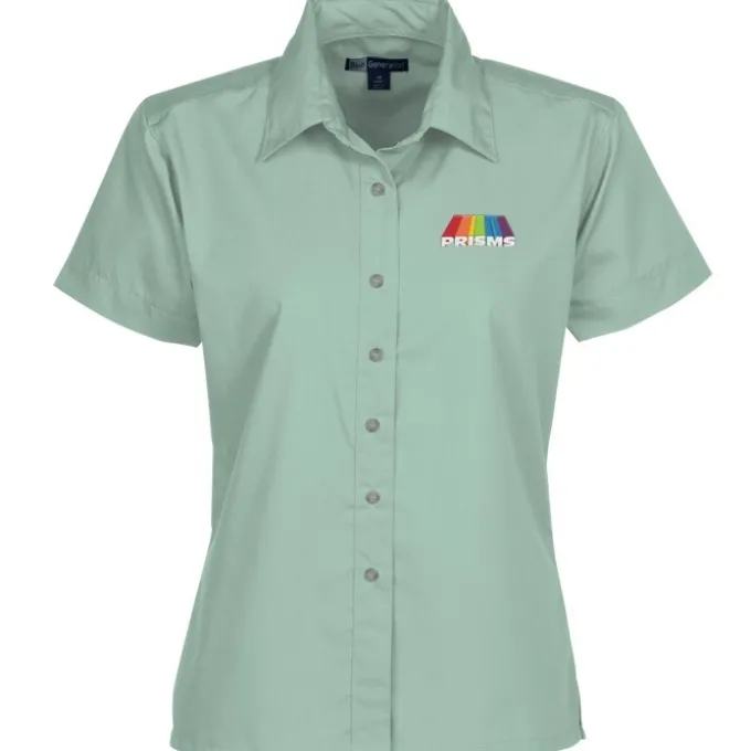 Easy Care Short Sleeve Poplin Shirt - Ladies'