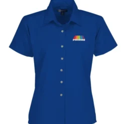 Easy Care Short Sleeve Poplin Shirt - Ladies'
