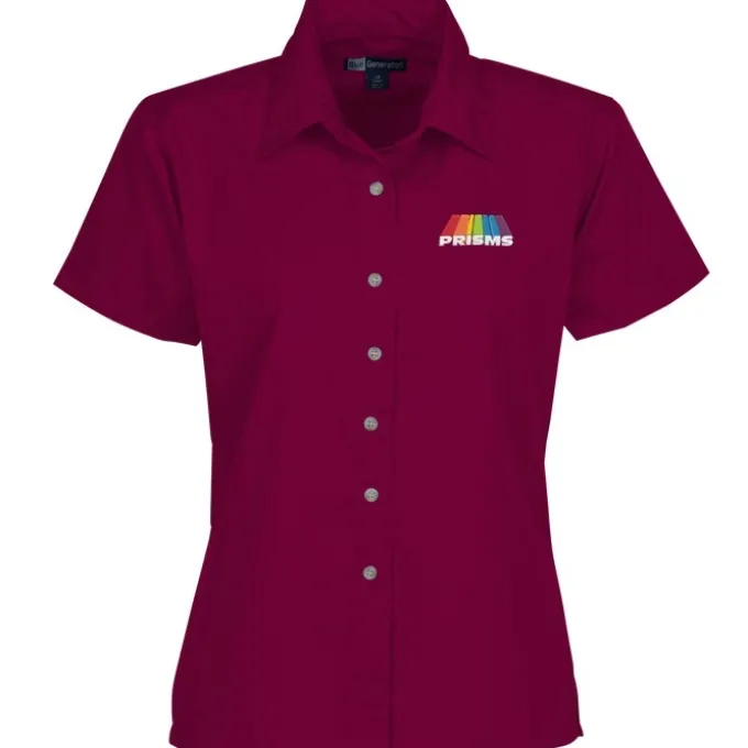 Easy Care Short Sleeve Poplin Shirt - Ladies'