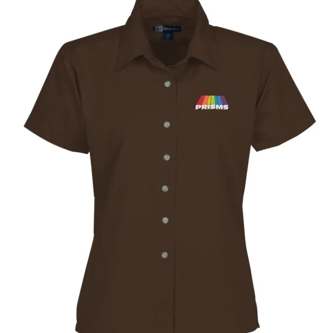 Easy Care Short Sleeve Poplin Shirt - Ladies'
