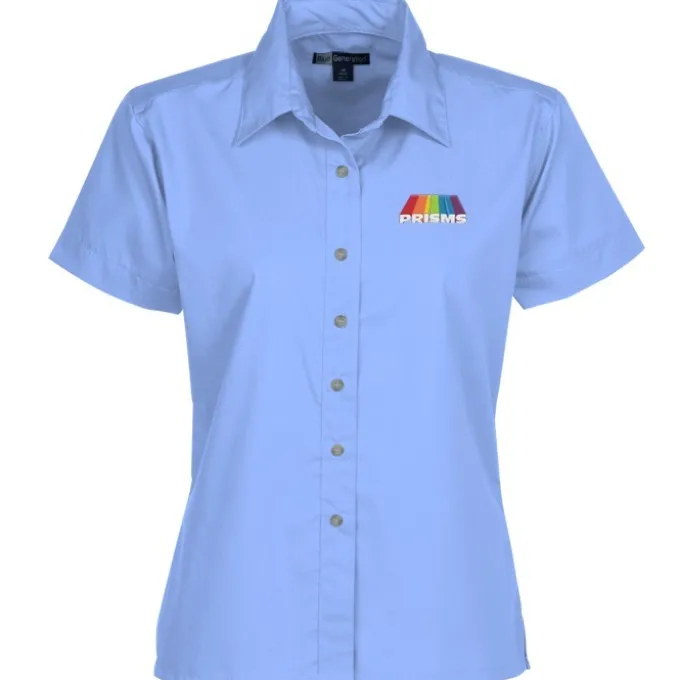 Easy Care Short Sleeve Poplin Shirt - Ladies'