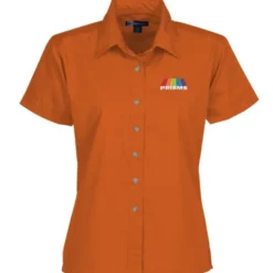 Easy Care Short Sleeve Poplin Shirt - Ladies'