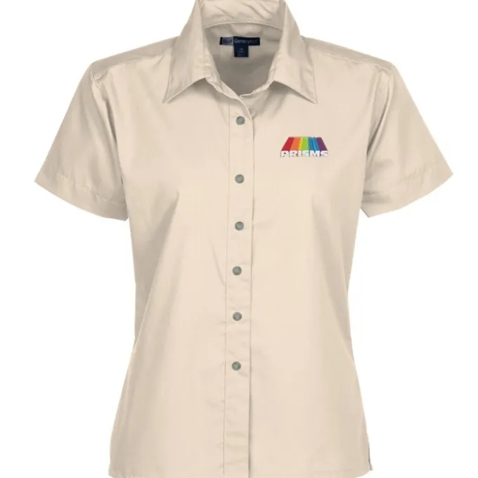 Easy Care Short Sleeve Poplin Shirt - Ladies'