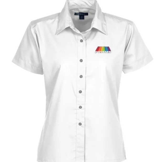 Easy Care Short Sleeve Poplin Shirt - Ladies'